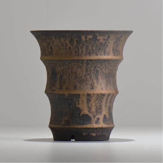 I - moniee / KUROKINUN/ im_kk09_m / 約 φ14.5cm / 植木鉢