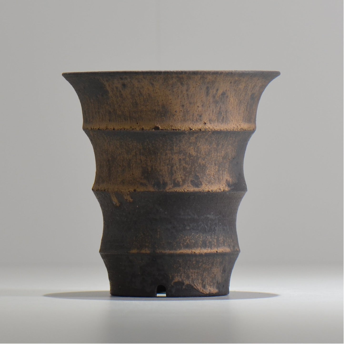 I - moniee / KUROKINUN/ im_kk11_m / 約 φ14.5cm / 植木鉢