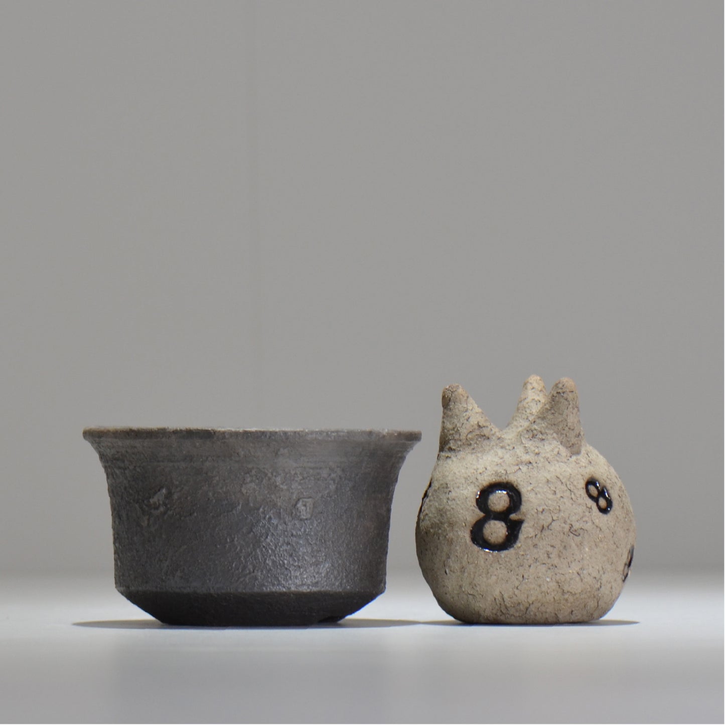 Kenichi Saito / Casting / chu_tu005 / Approx. φ11.5cm / Flowerpot