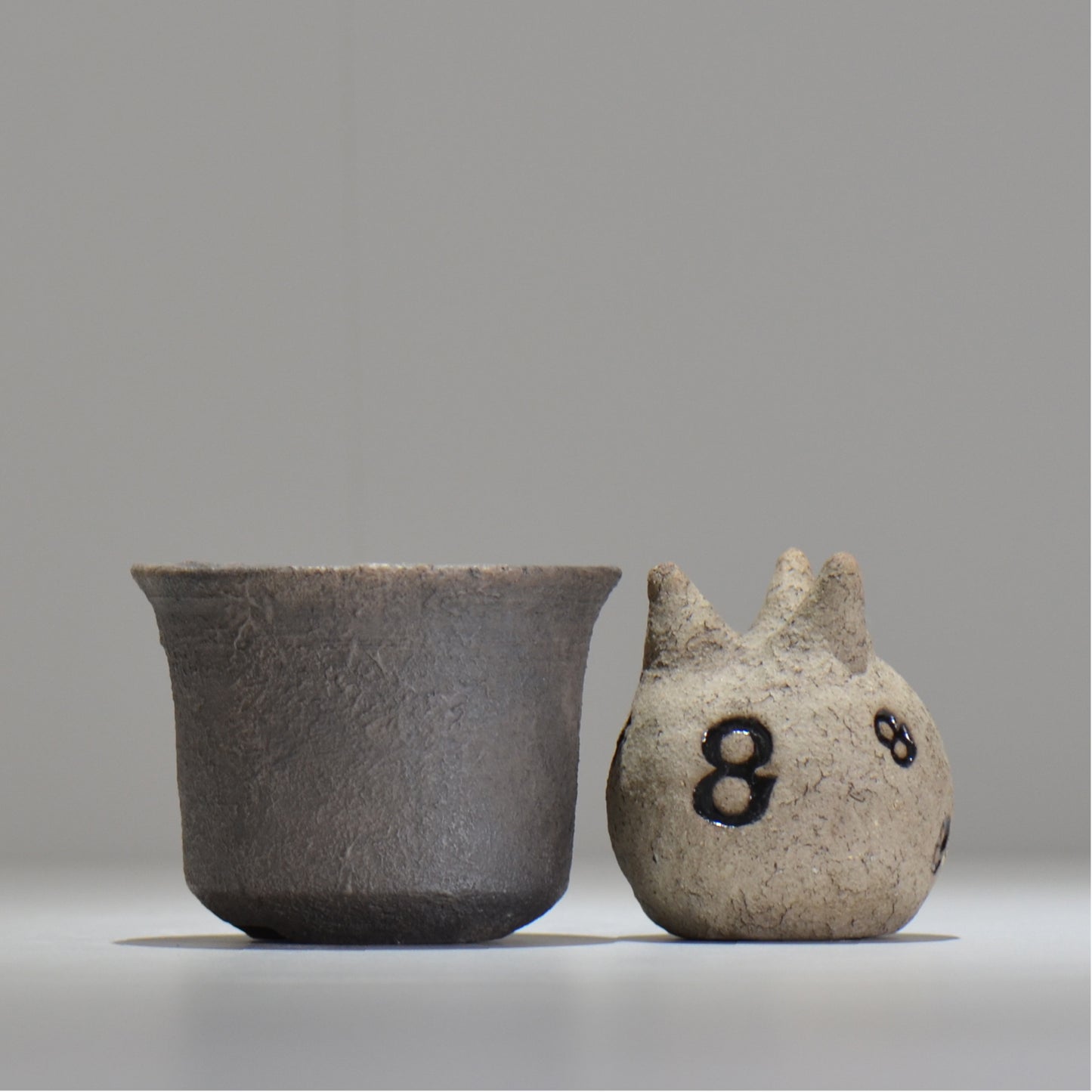 齋藤研一 / 鋳 / chu_tu015/ 約φ10.5cm / 植木鉢