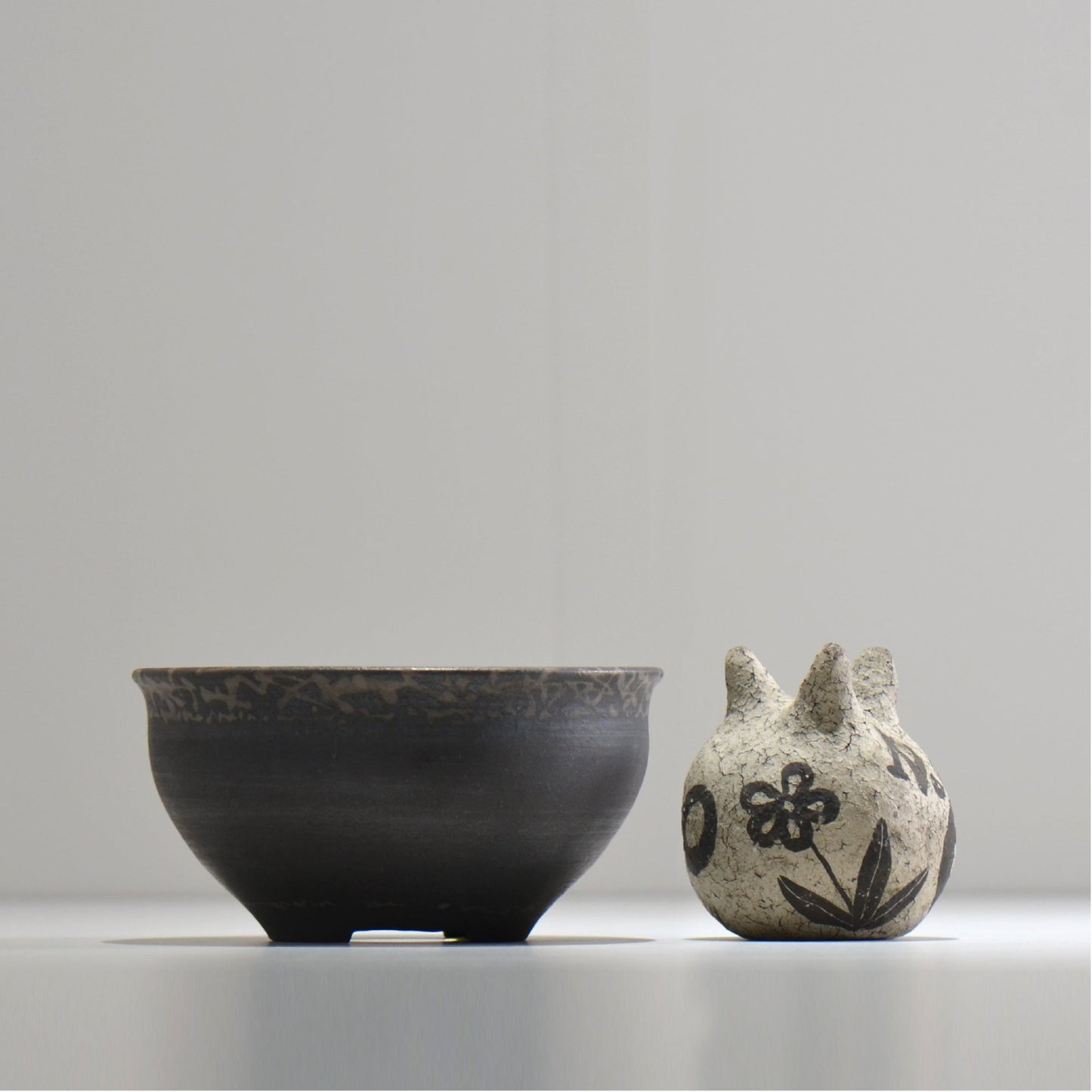 齋藤研一 / 雲龍 ken3- man010/ 約φ14.7cm / 植木鉢