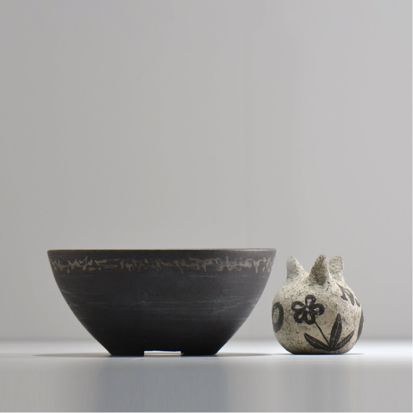 齋藤研一 / 雲龍 ken3- man016/ 約φ19cm / 植木鉢