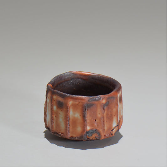 菊地元野 / 薪窯 志野 ぐい呑み / kg_01