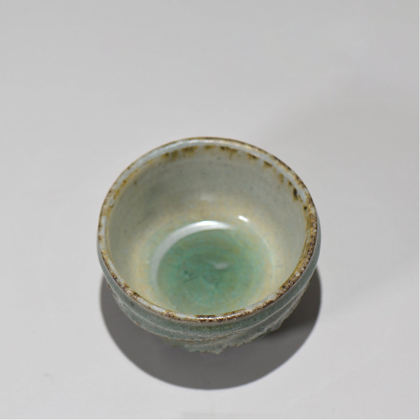 菊地元野 / ネジレ裂文 ぐい呑み / kg_08