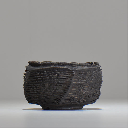 菊地元野 / DANSOU GLOSS ブラック / kg_db04_s / 約φ10cm / 植木鉢