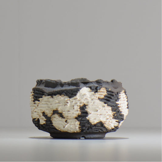 菊地元野 / DANSOU GLOSS ツートン / kg_dt15_s / 約φ10cm / 植木鉢