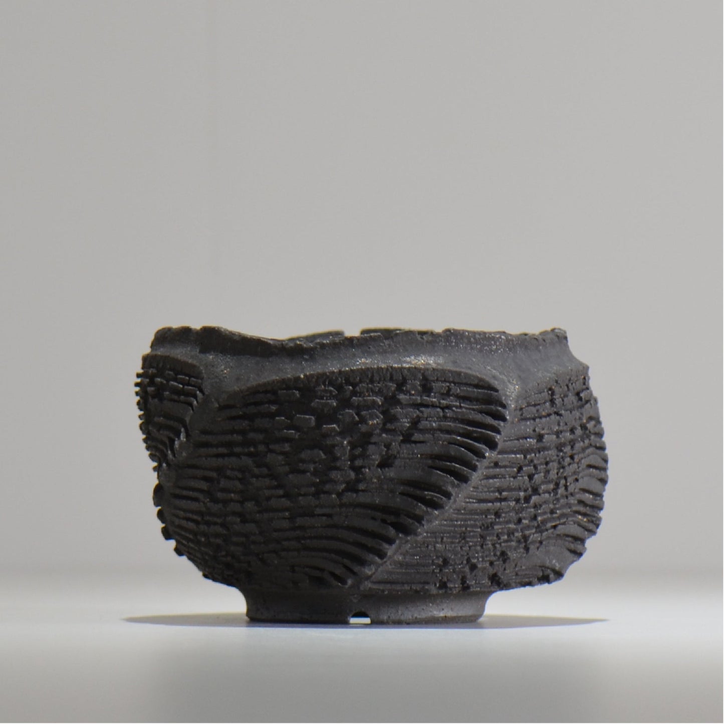菊地元野 / DANSOU GLOSS ブラック / kg_db26_s / 約φ11.5cm / 植木鉢