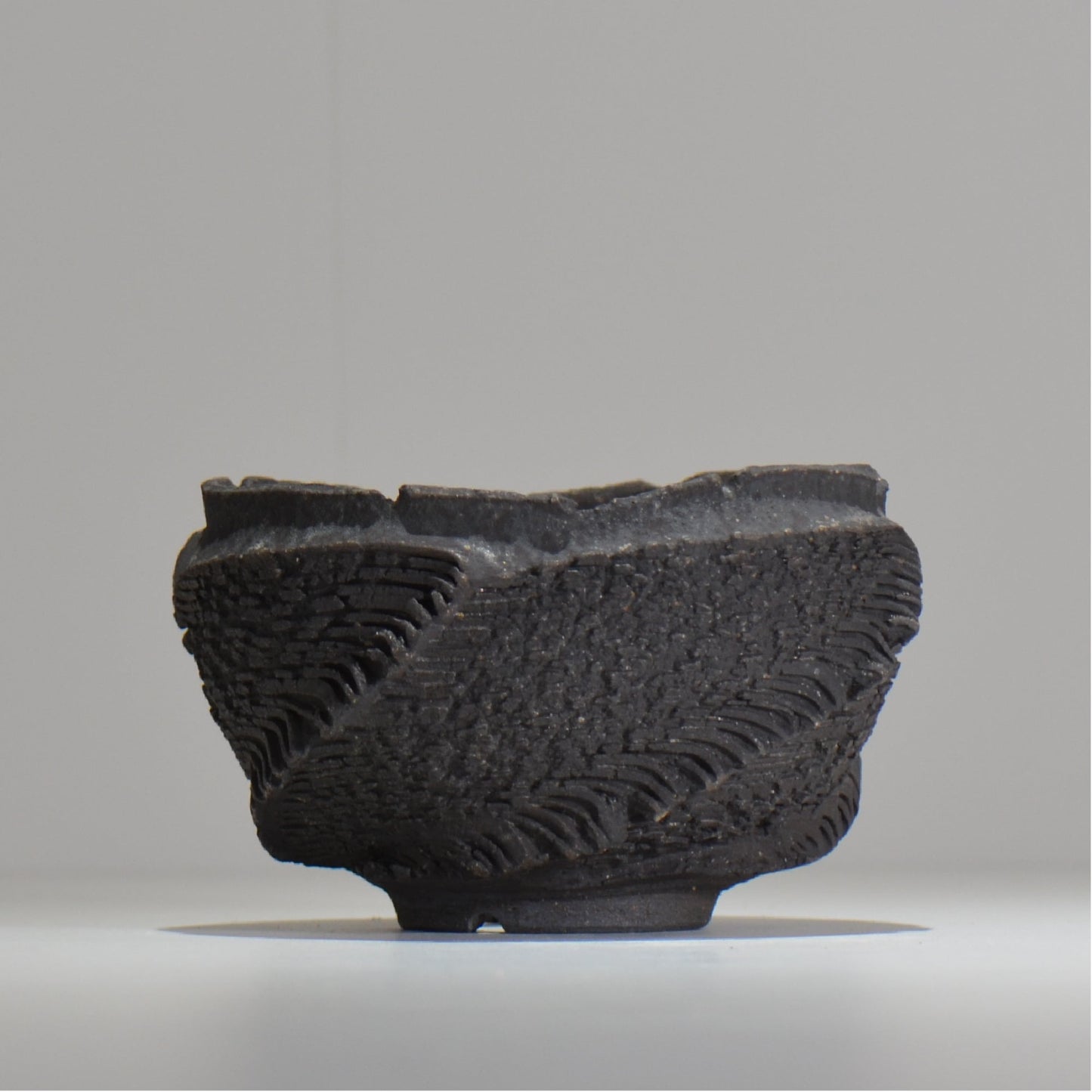 菊地元野 / DANSOU GLOSS ブラック / kg_db47_m / 約φ13.5cm / 植木鉢