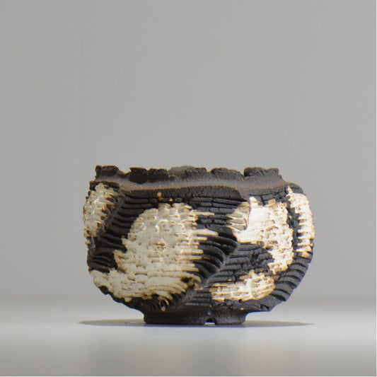 菊地元野 / DANSOU GLOSS ツートン / kg_dt06_s / 約φ9.5cm / 植木鉢