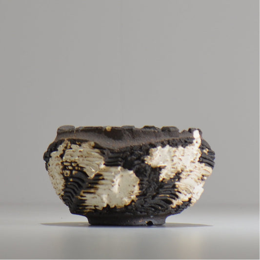 菊地元野 / DANSOU GLOSS ツートン / kg_dt07_s / 約φ10.2cm / 植木鉢