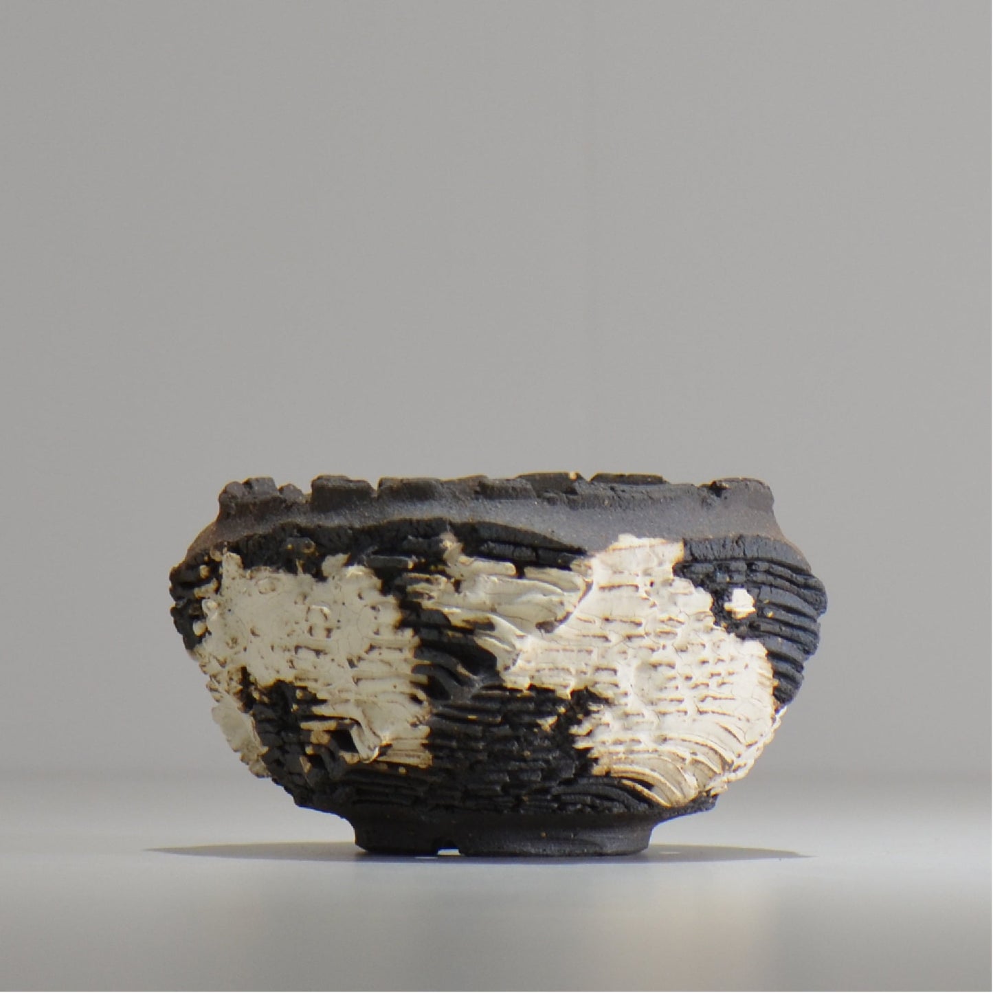 菊地元野 / DANSOU GLOSS ツートン / kg_dt07_s / 約φ10.2cm / 植木鉢