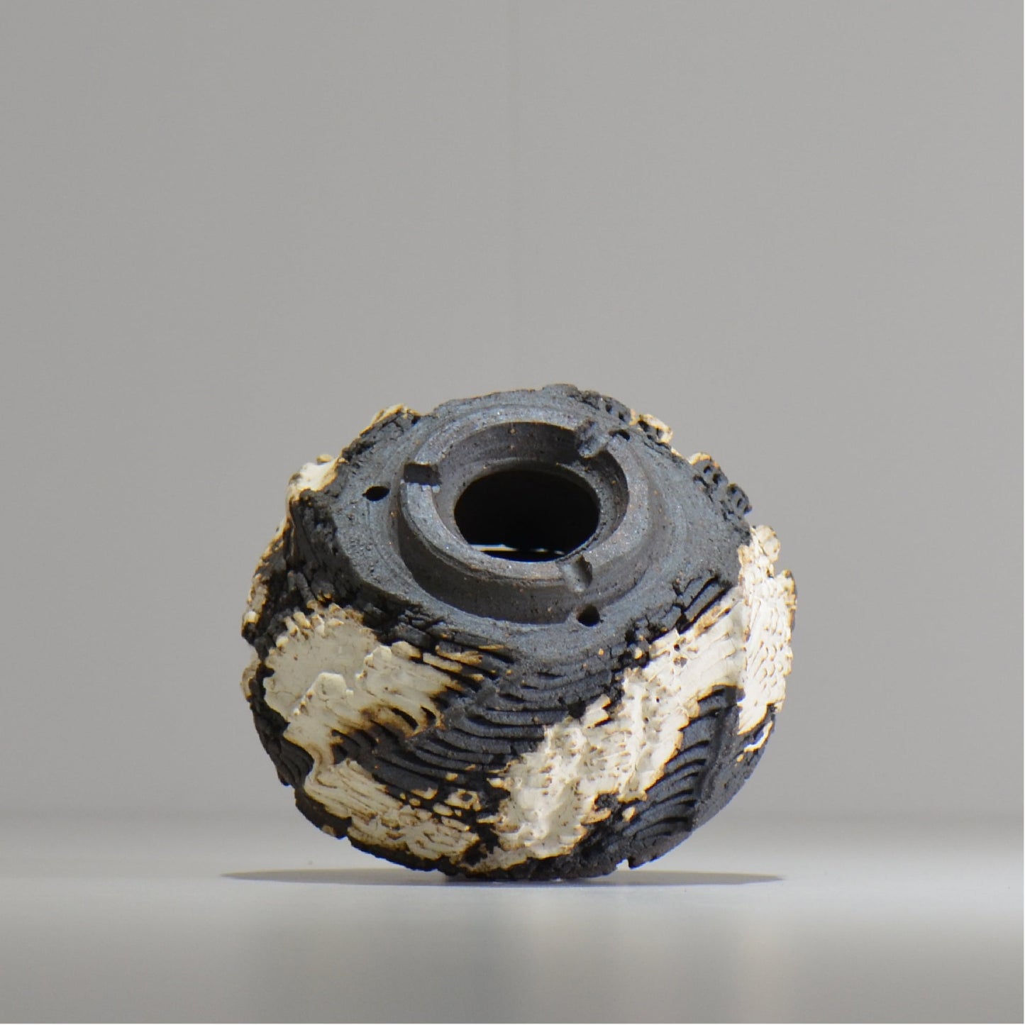 菊地元野 / DANSOU GLOSS ツートン / kg_dt07_s / 約φ10.2cm / 植木鉢