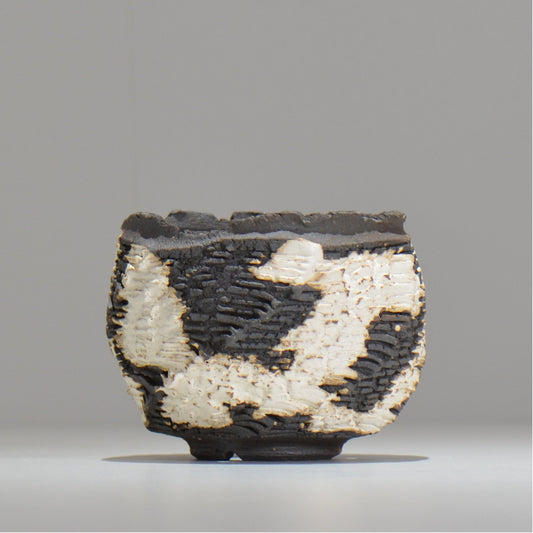 菊地元野 / DANSOU GLOSS ツートン / kg_dt22_s / 約φ9.5cm / 植木鉢