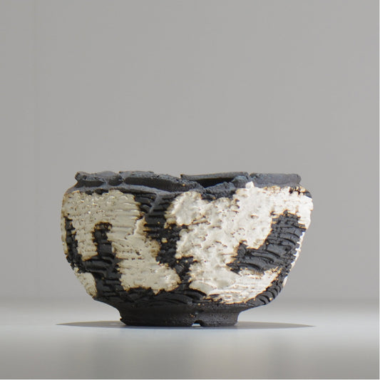 菊地元野 / DANSOU GLOSS ツートン / kg_dt34_s / 約φ12cm / 植木鉢