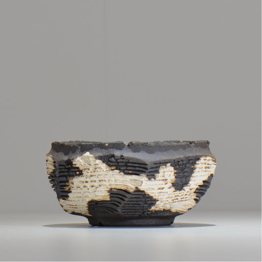 菊地元野 / DANSOU GLOSS ツートン / kg_dt39_m / 約φ13.3cm / 植木鉢