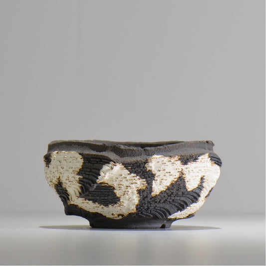 菊地元野 / DANSOU GLOSS ツートン / kg_dt48_m / 約φ14.5cm / 植木鉢