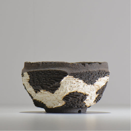 菊地元野 / DANSOU GLOSS ツートン / kg_dt49_m / 約φ14cm / 植木鉢