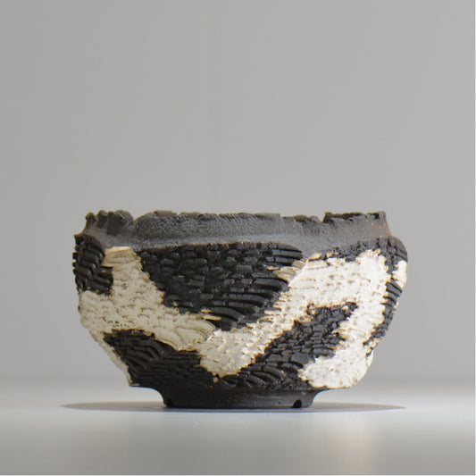 菊地元野 / DANSOU GLOSS ツートン / kg_dt52_m / 約φ14cm / 植木鉢