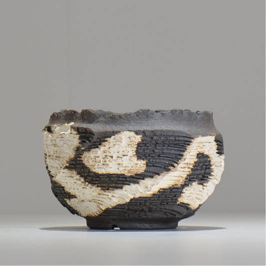 菊地元野 / DANSOU GLOSS ツートン / kg_dt58_m / 約φ13cm / 植木鉢