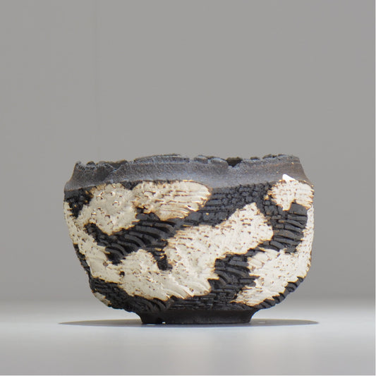 菊地元野 / DANSOU GLOSS ツートン / kg_dt62_m / 約φ12.5cm / 植木鉢