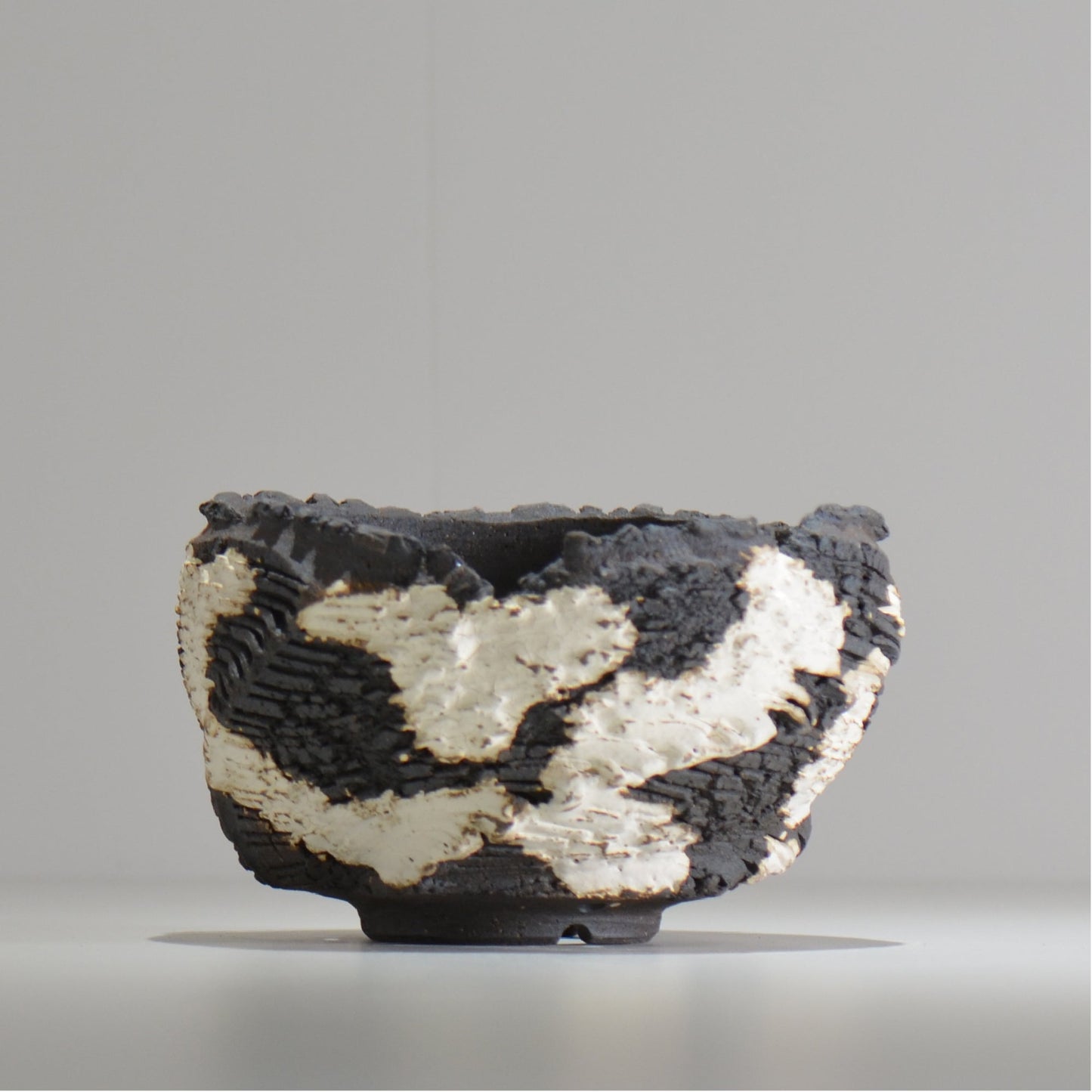 菊地元野 / DANSOU GLOSS ツートン / kg_dt65_m / 約φ15cm / 植木鉢