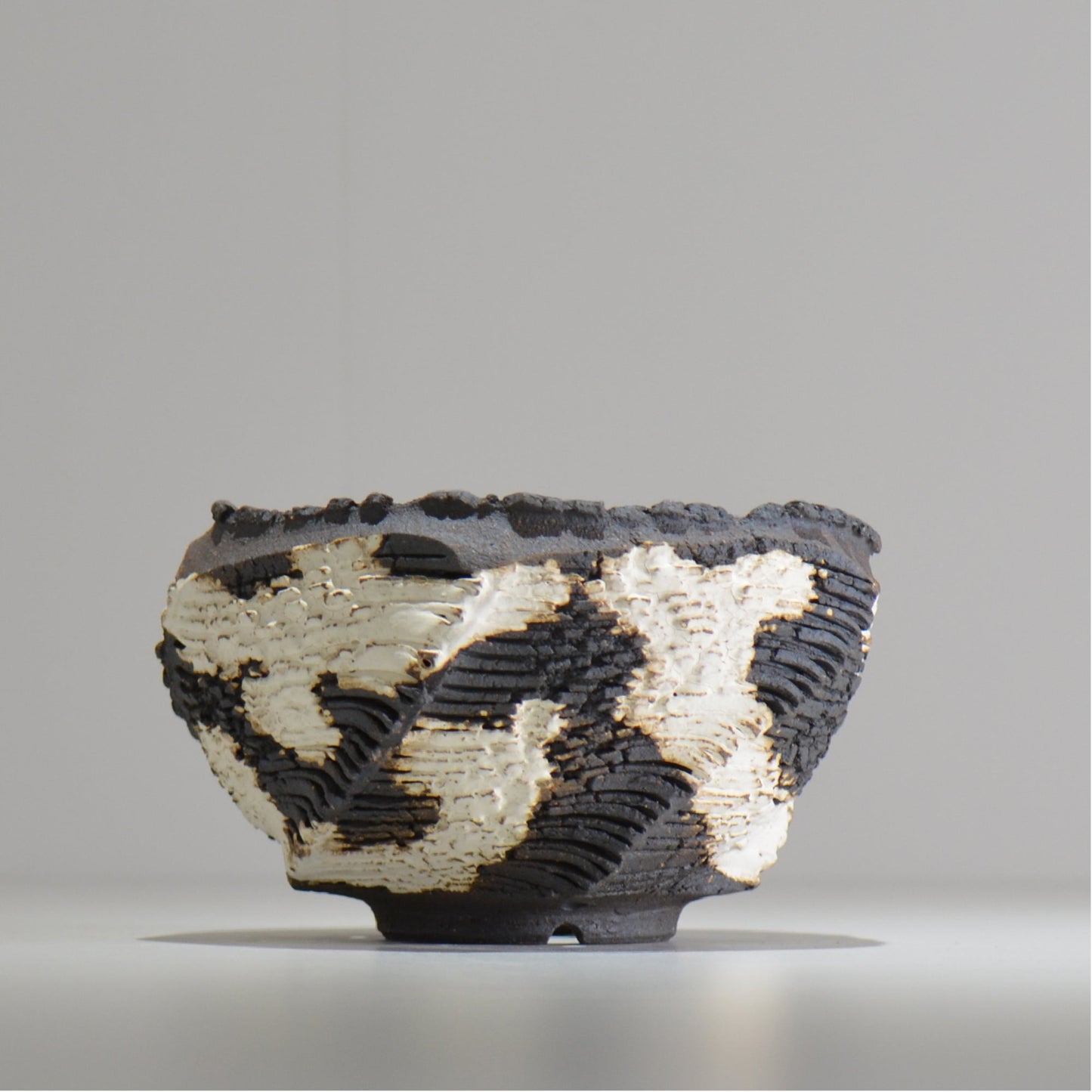 菊地元野 / DANSOU GLOSS ツートン / kg_dt65_m / 約φ15cm / 植木鉢