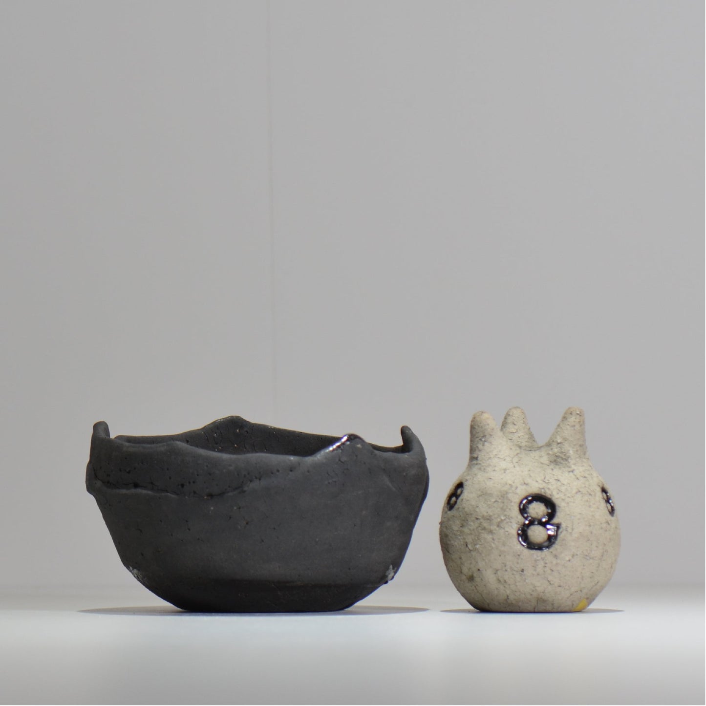 川合牧人 / UROKO POT BLACK / km_urkb05_m / 約φ13cm / 植木鉢