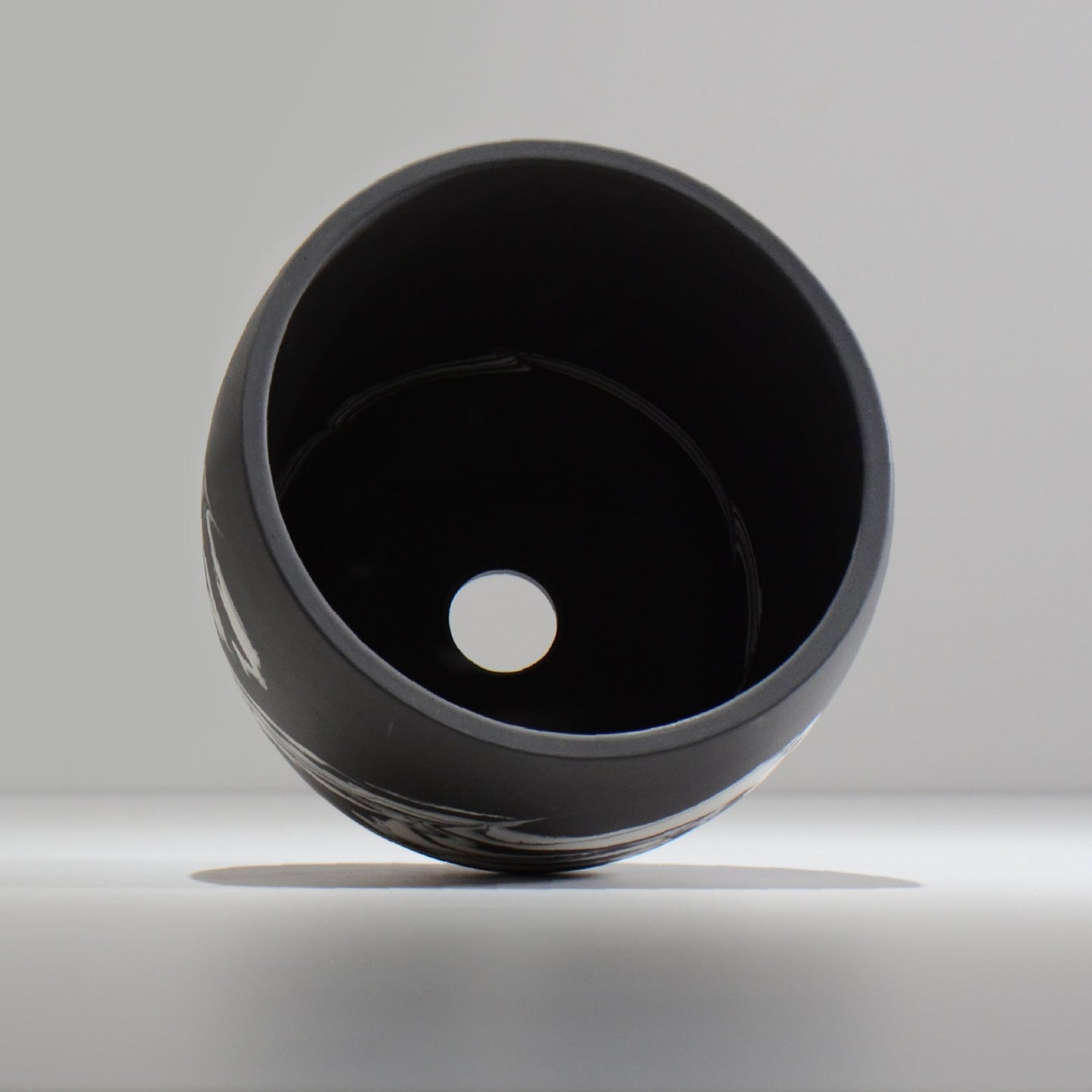 山本真郎 / 黒仙-kokusen023 / L / 約φ14.8cm / 植木鉢