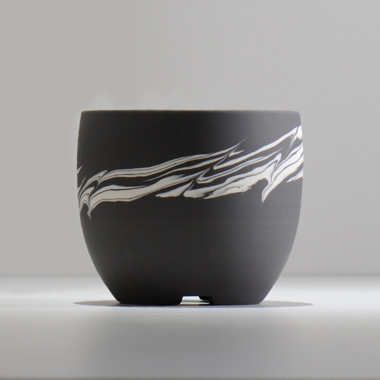 山本真郎 / 黒仙-kokusen025 / L / 約φ14.7cm / 植木鉢