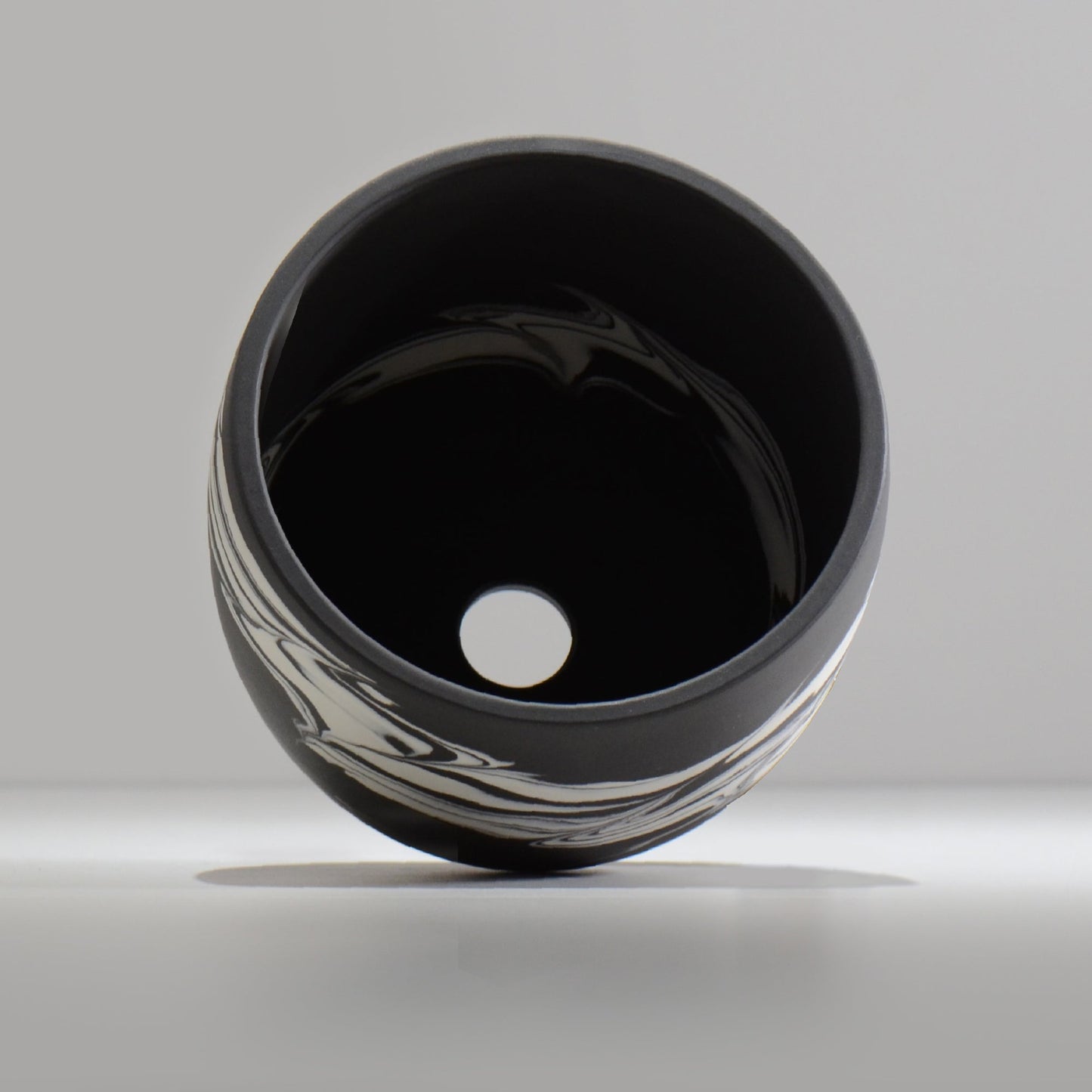 山本真郎 / 黒仙-kokusen025 / L / 約φ14.7cm / 植木鉢