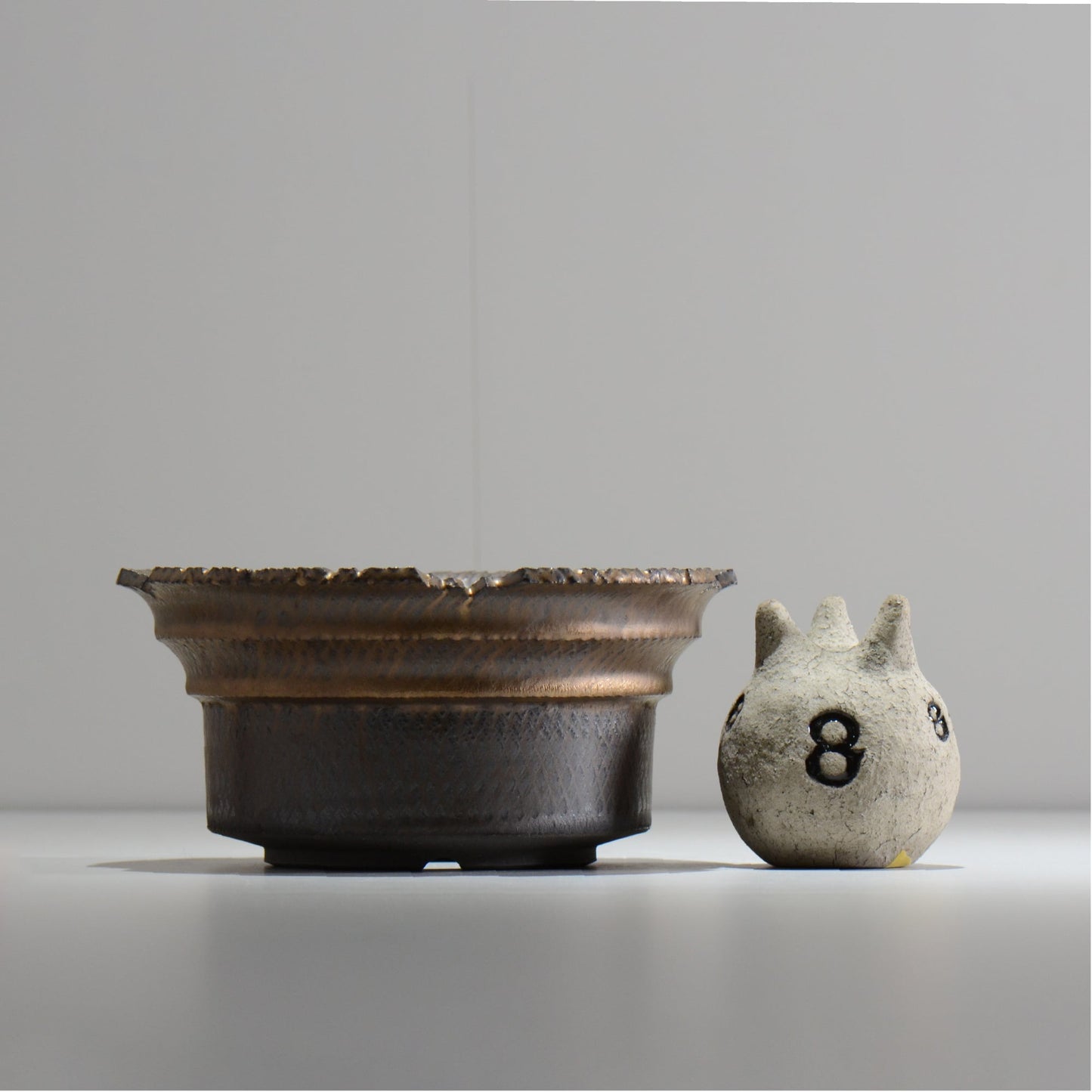 仲田唯希人 / LIZARD06_24 / 約φ19.7cm / 植木鉢