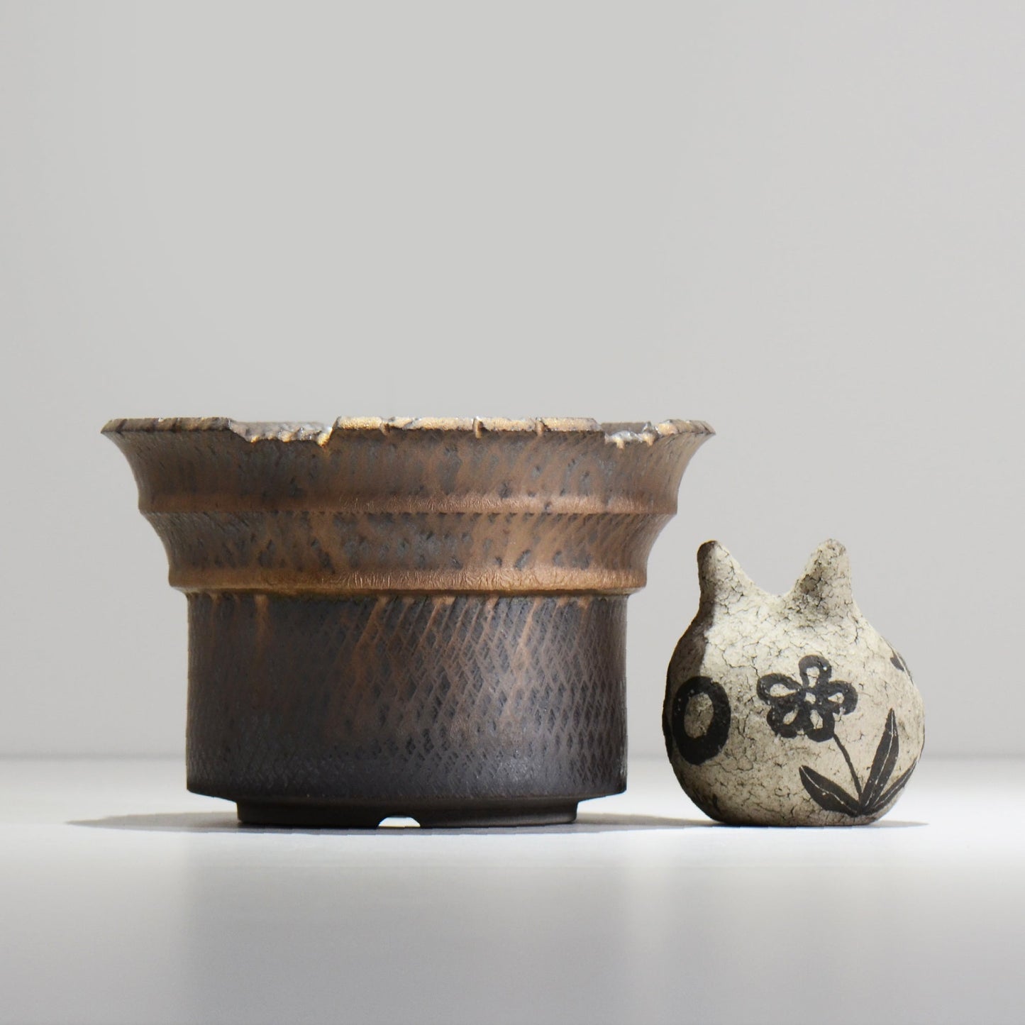 仲田唯希人 / LIZARD07_24 / 約φ17.9cm / 植木鉢