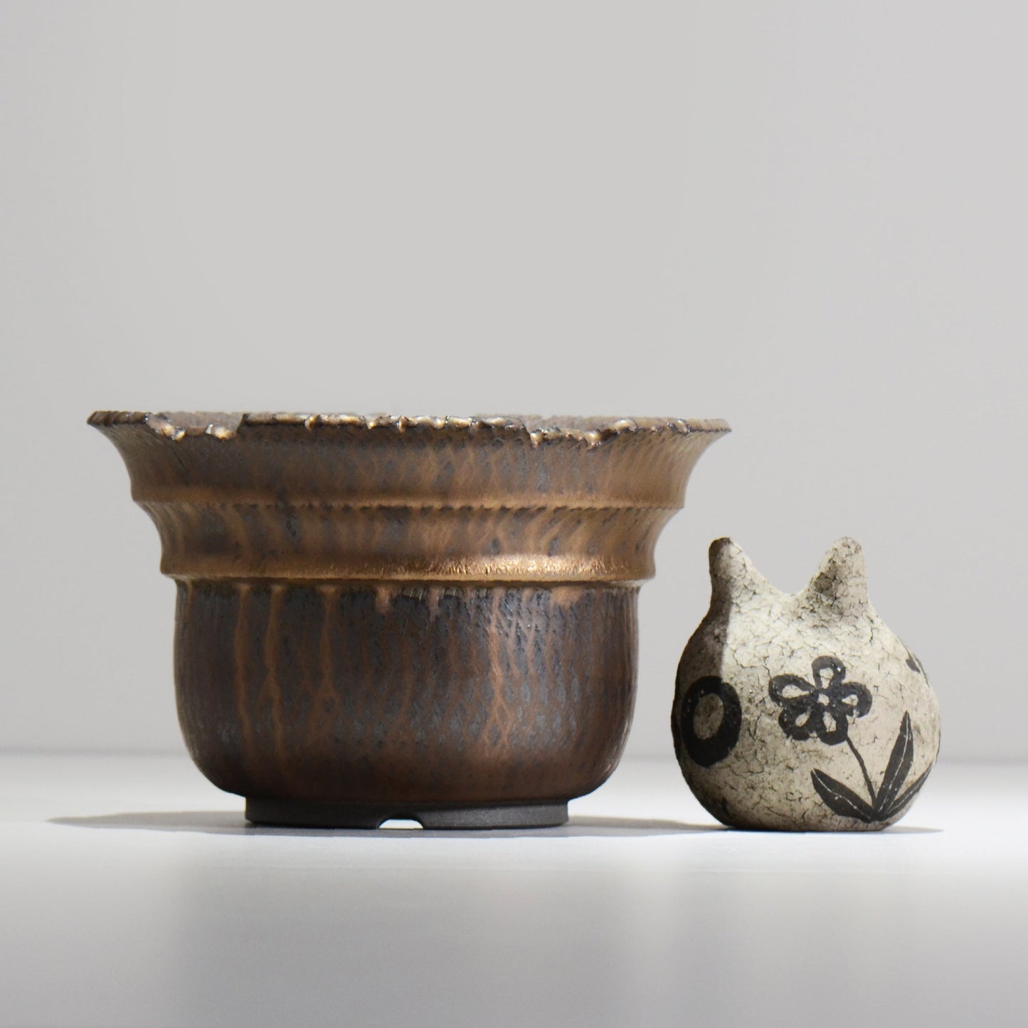 仲田唯希人 / LIZARD07_28 / 約φ18.2cm / 植木鉢