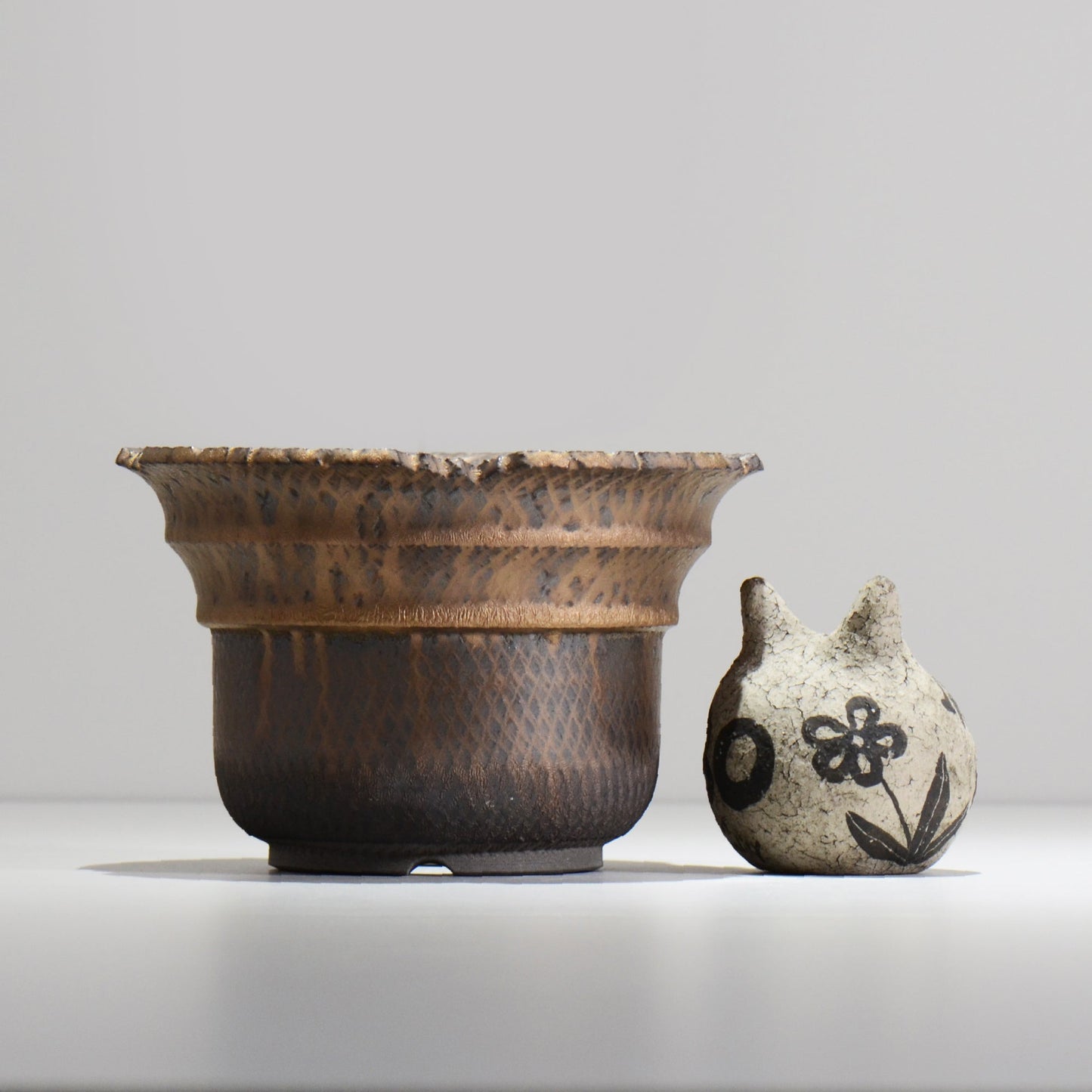 仲田唯希人 / LIZARD07_29 / 約φ18cm / 植木鉢