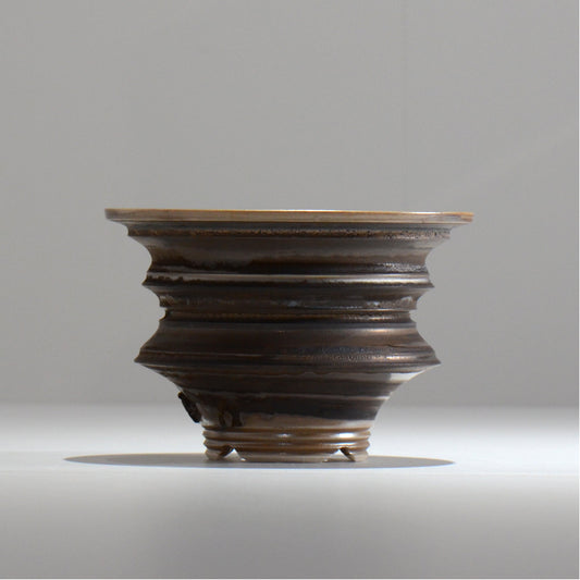 陶房Kibi / マルチエッジS001_03 / M / 約 φ14.3cm / 植木鉢