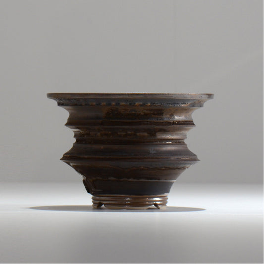 陶房Kibi / マルチエッジS001_05 / M / 約 φ14.1cm / 植木鉢