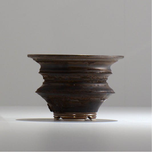 陶房Kibi / マルチエッジS001_08 / M / 約 φ14.5cm / 植木鉢