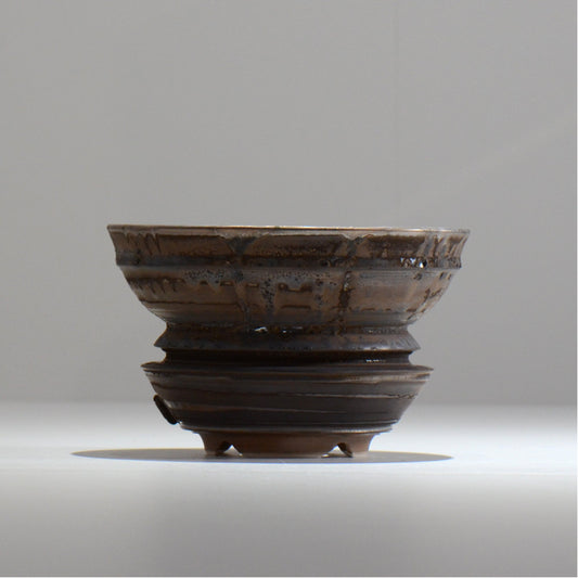 陶房Kibi / マルチエッジS003_11 / M / 約 φ14cm / 植木鉢