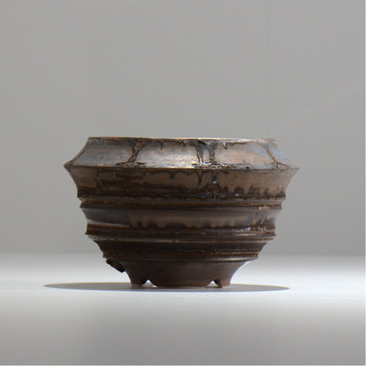 陶房Kibi / マルチエッジS006_26 / M / 約 φ11.5cm / 植木鉢