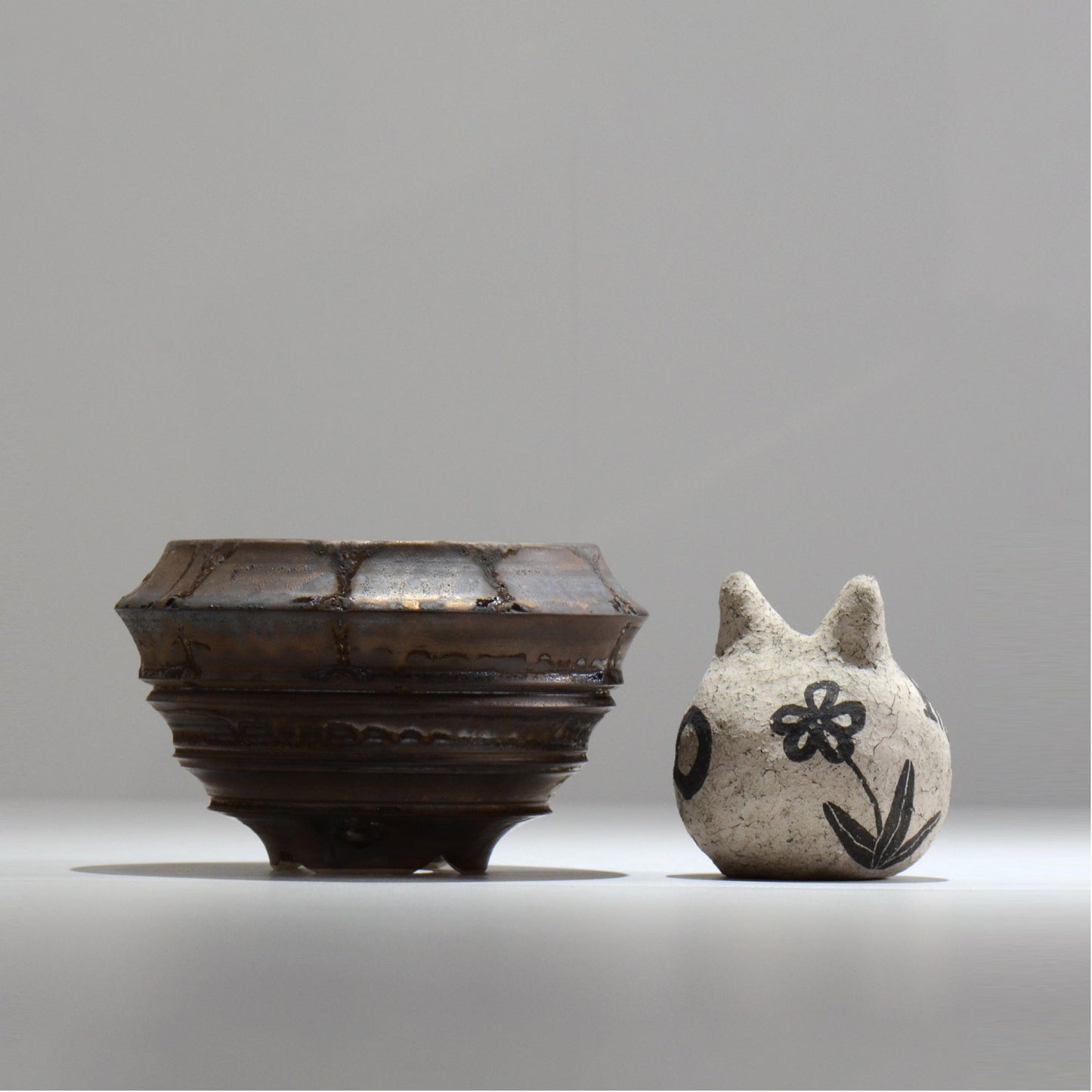 陶房Kibi / マルチエッジS006_30 / M / 約 φ11.7cm / 植木鉢