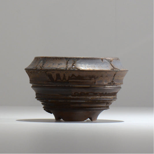 陶房Kibi / マルチエッジS006_32 / M / 約 φ11.7cm / 植木鉢