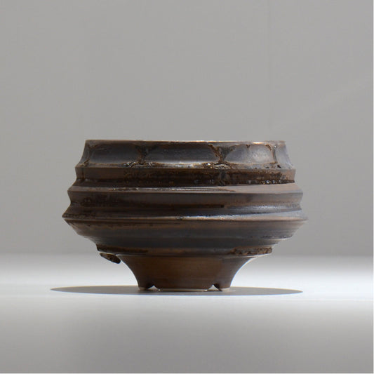 陶房Kibi / マルチエッジS007_37 / M / 約 φ11.7cm / 植木鉢