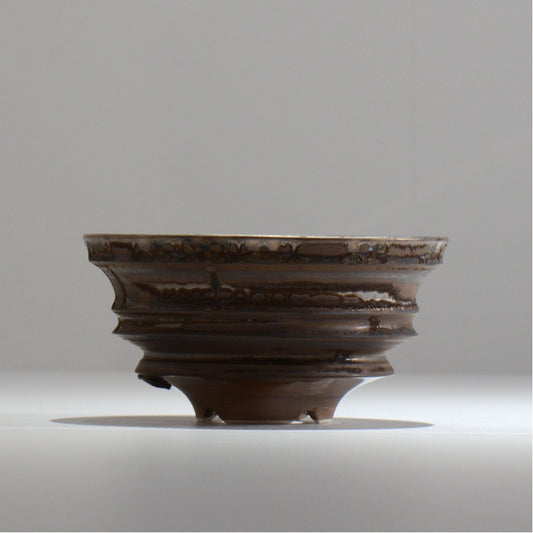 陶房Kibi / マルチエッジS008_45 / M / 約 φ14.8cm / 植木鉢