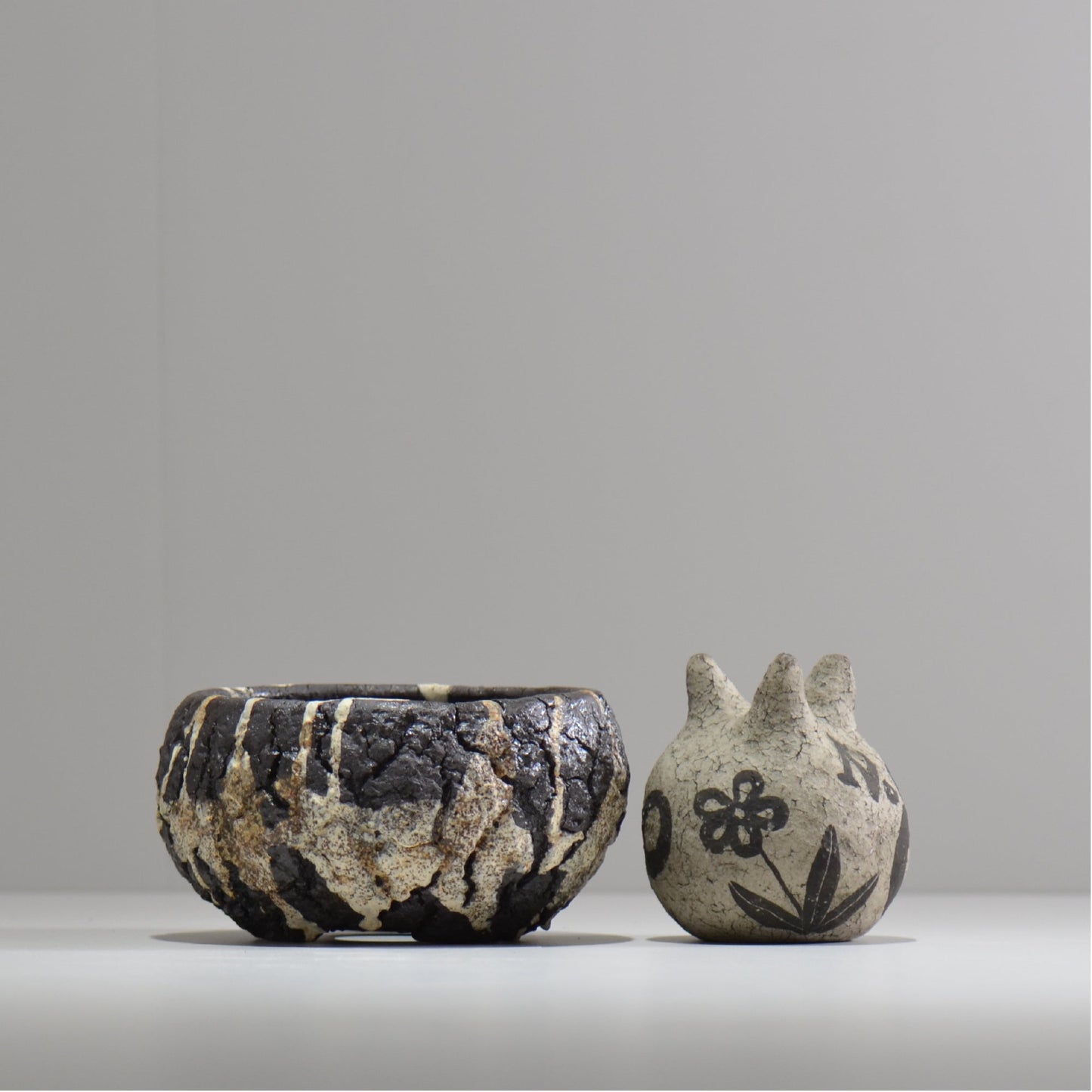 松井邦明 / 枯渇 / mk_ko05_s / 約 11.5cm / 植木鉢