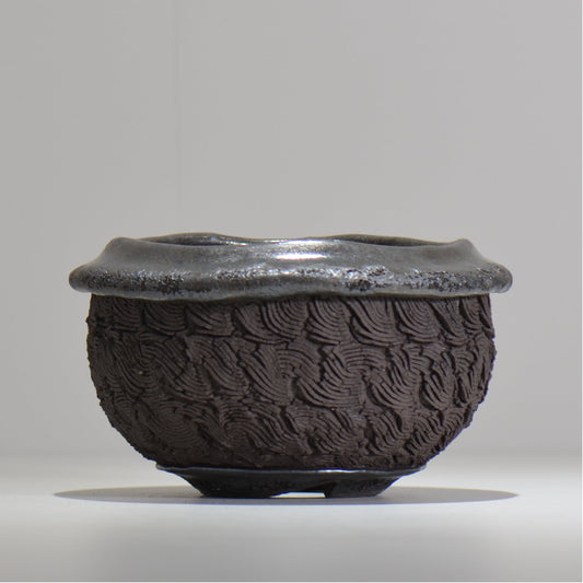 松井邦明 / 水沫 / mk_mi04_m / 約 14.0cm / 植木鉢