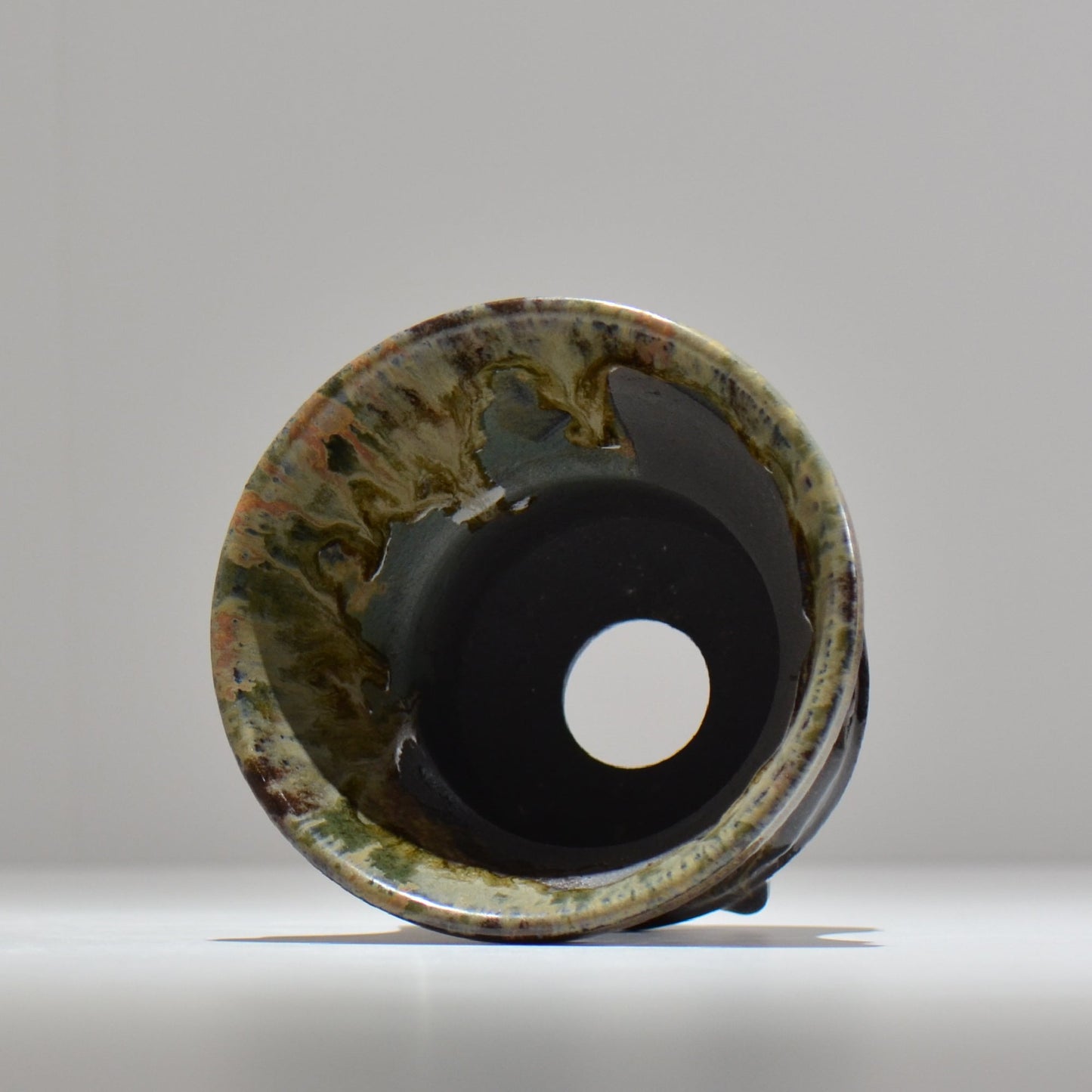 ヒノモトナツミ / 鈍-にび- / hn02_nb15_m / 約φ13.3cm / 植木鉢