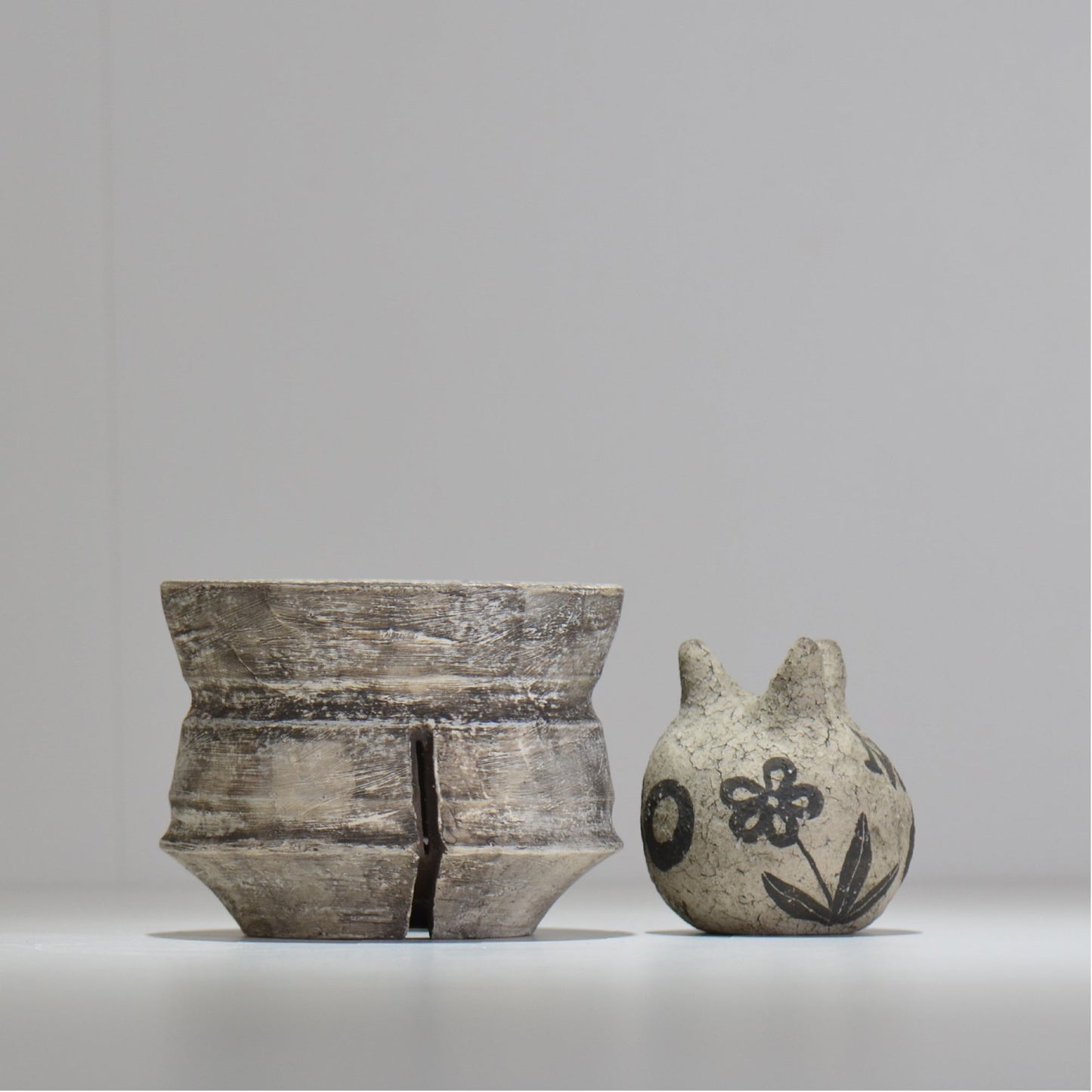 沼野 秀章 / 研ぎ出し / M / nh3_td05_m / 約φ12.6cm / 植木鉢