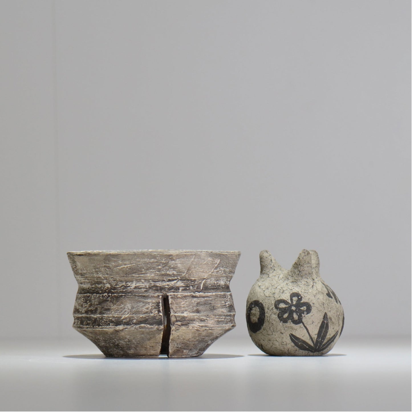 沼野 秀章 / 研ぎ出し / M / nh2_td07_m / 約φ13.2cm / 植木鉢