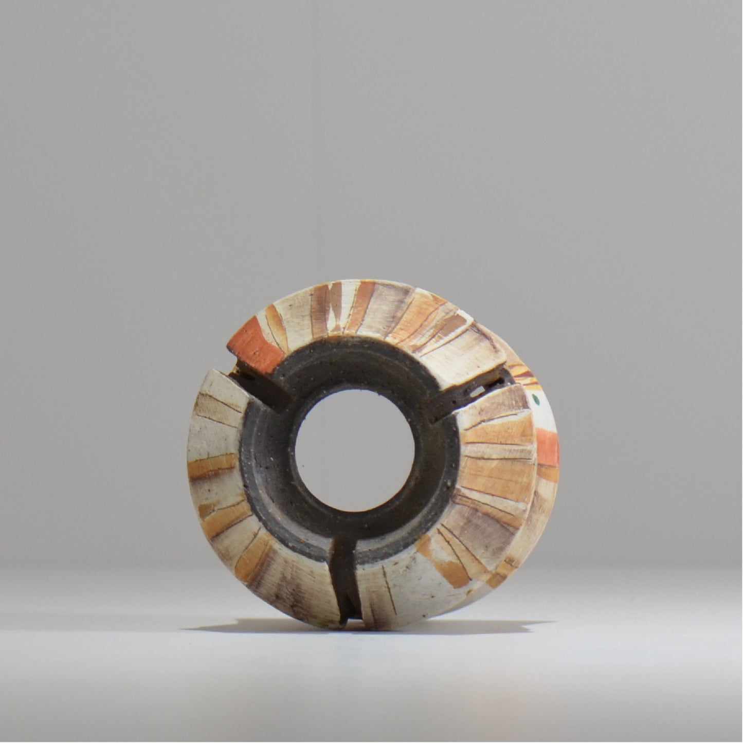 沼野秀章 / 刻ム音 / nh_so05_xs / 約 φ8.5cm / 植木鉢