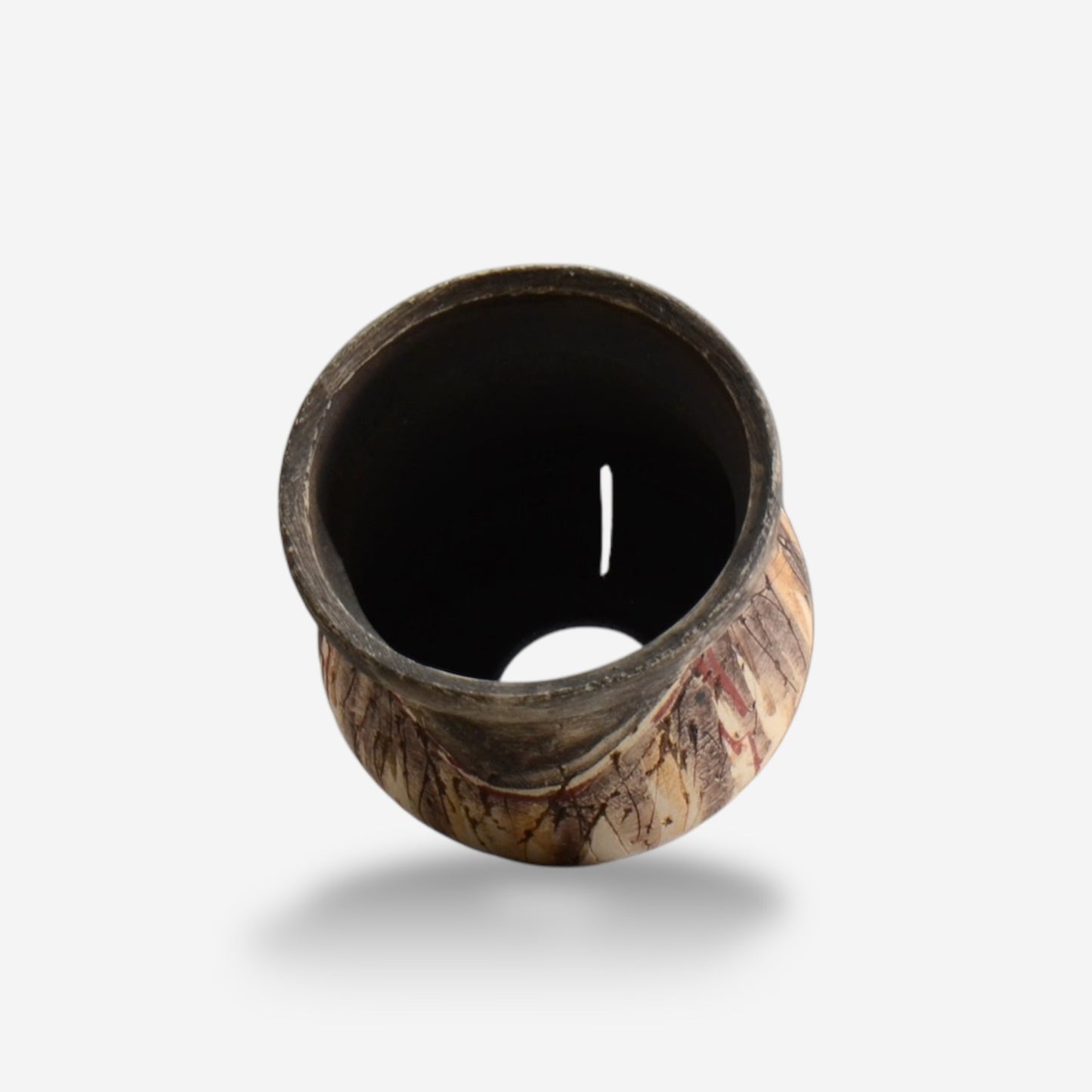 沼野秀章 / 刻む音 07 / 約 φ10cm / 植木鉢
